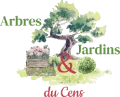Logo Arbres et Jardins du Cens